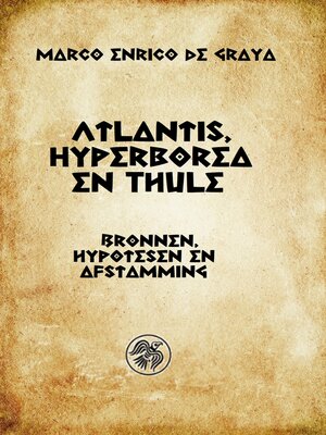cover image of Atlantis, Hyperborea en Thule
